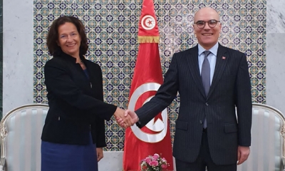 وزير الخارجية يستقبل سفيرة النمسا في تونس