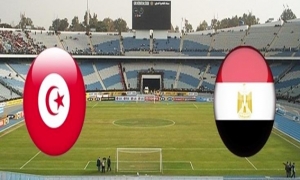 النقل التلفزي لمباراة تونس ومصر الودية
