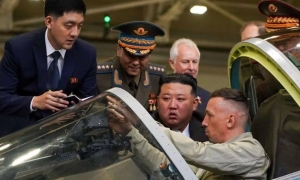 تقارير: الزعيم الكوري الشمالي يصل مدينة &quot;كومسومولسك أون أمور&quot;الروسية بعد قمة مع بوتين