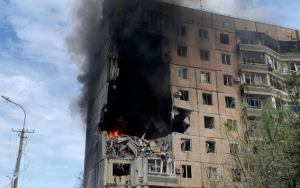 قصف أوكراني وهجمات بالمسيّرات ضد مناطق روسية