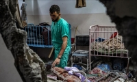 قصف إسرائيلي يستهدف مجمع ناصر الطبي بخان يونس