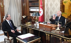 سعيد يحمل الحشاني إبلاغ تحياته الأخوية إلى الرئيس عبد المجيد تبون بمناسبة زيارته إلى الجزائر