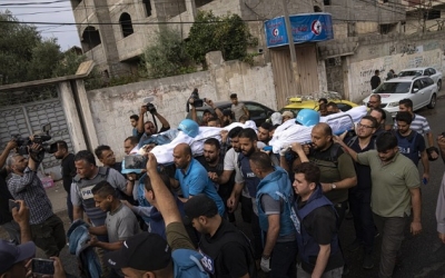 استشهاد ثلاثة صحافيين فلسطينيين في قصف إسرائيلي على قطاع غزة