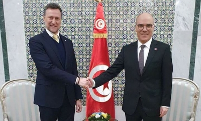 وزير الشؤون الخارجية يستقبل المنسق المقيم لمنظومة الأمم المتحدة بتونس