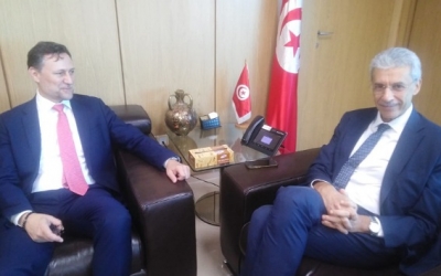 وزير الإقتصاد والمنسق المقيم للأمم المتحدة بتونس يتباحثان فرص   التعاون