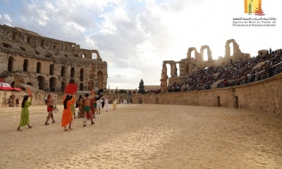 مسرح الجم يحتضن الأيام الرومانية بتيسدروس