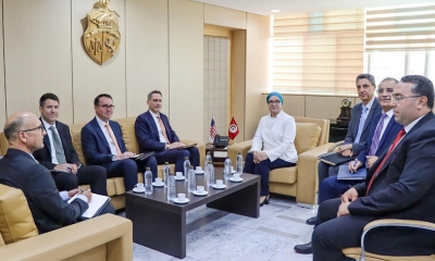 تعزيز التعاون القانوني والقضائي محاور لقاء وزيرة العدل بسفير الولايات المتحدة الأمريكية بتونس
