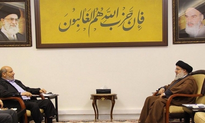 حزب الله: نصرالله يستقبل وفدا من حماس برئاسة خليل الحية