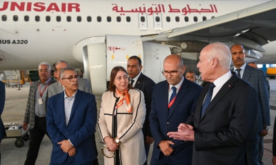 خلال زيارته للخطوط الجوية تونسية : سعيد يؤكد 130 عونا تم انتدابهم بشهائد مدلسة