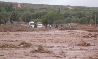 القصرين: استئناف عمليات البحث عن المرأة التي جرفتها سيول الأمطار