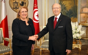 رئيسة جمهورية مالطا : زيارة وزير الشؤون الخارجية التونسي لمالطا ستساهم في تعزيز العلاقات