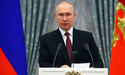 بوتين يعلن ترشحه لخوض الانتخابات الرئاسية في 2024