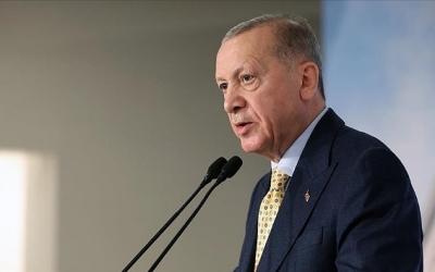 أردوغان: لا سلام في المنطقة دون حل المسألة الفلسطينية بشكل عادل