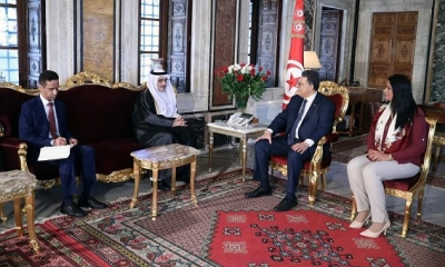 رئيس مجلس نواب الشعب يستقبل سفير المملكة العربية السعودية بتونس