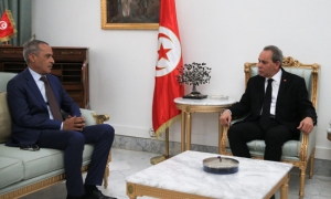 الدورة 22 للجنة الكبرى المشتركة التونسية الجزائرية محور لقاء الحشاني بالسفير الجزائري