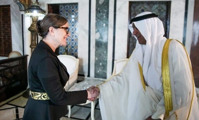 رئيسة الحكومة تستقبل الأمين العام لمجلس التعاون لدول الخليج العربية