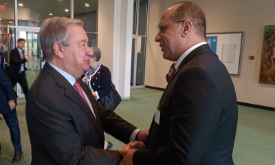 خلال لقائه الزاهي: غوتيريش يثمن علاقات التعاون والشراكة القائمة بين تونس ومنظمة الأمم المتحدة