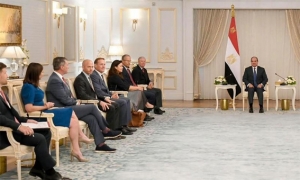 مصر.. السيسي يبحث مع وفد من الكونغريس الأمريكي تطورات إقليمية
