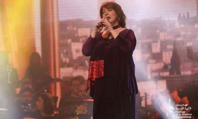 أميمة الخليل تغنّي في افتتاح مهرجان الأغنية التونسية