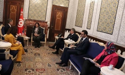 وزيرة المالية تلتقي سفير الولايات المتحدة الأمريكية بتونس