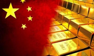 "المركزي الصيني" يواصل شراء الذهب في جويلية للشهر التاسع