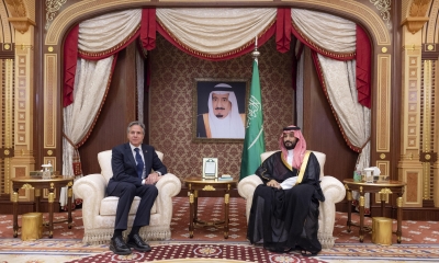 بلينكن يلتقي ولي العهد السعودي خلال جولته في الشرق الأوسط