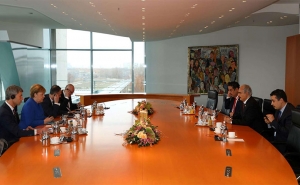 خلال لقاء ميركل وحفتر: تأكيد ألماني على عدم إمكانية حل النزاع الليبي عسكريا