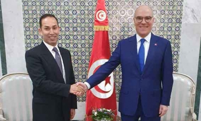 وزير الشؤون الخارجيّة يلتقي سفير المملكة الأردنية بتونس