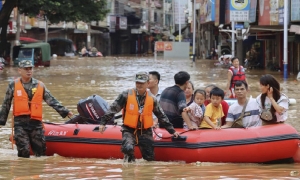 أربعة قتلى و48 مفقودا بعد أمطار غزيرة في الصين