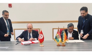 توقيع إتفاقية ثنائية حول إرساء مشاورات سياسية دورية بين تونس وبوليفيا