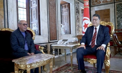 رئيس مجلس نواب الشعب يستقبل الأمين العام للكنفدرالية العامة التونسية للشغل