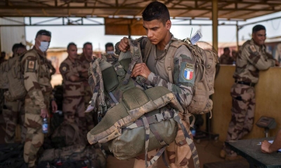 مجموعة أولى من العسكريين الفرنسيين تغادر النيجر