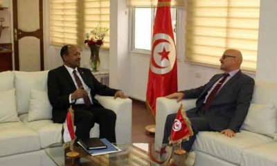 لقاء بين وزير الفلاحة وسفير السودان بتونس