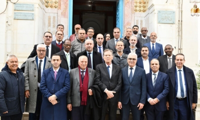 بحضور سفير فلسطين بتونس:  وزير التربية يعقد لقاءا مع أعضاء اتحاد المعلمين العرب