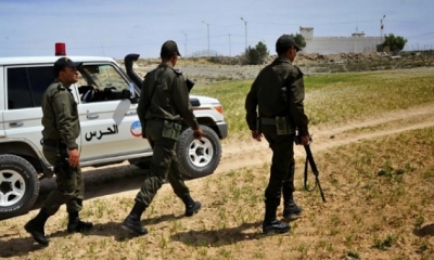 الإدارة العامة للحرس الوطني: إيقاف 26 شخصا تسللوا الحدود الجزائرية التونسية خلسة