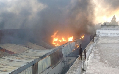 قصر هلال : اندلاع حريق بمصنع لصناعة الأثاث