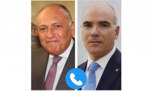 وزير الخارجية يبحث مع نظيره المصري كيفية إيصال المساعدات التونسية إلى الشعب الفلسطيني