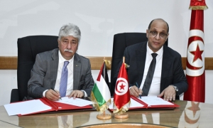 امضاء مذكرة تفاهم في المجال الاجتماعي بين تونس وفلسطين