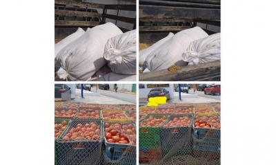 ولاية تونس:   حجز 920 كلغ من الطماطم و300 من مادة السداري..