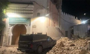 المغرب.. انهيار جزء من المسجد الأعظم جراء الزلزال