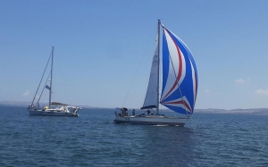 مسابقة طريق الياسمين للزوارق الشراعية في تونس  23 قاربا و120 مشارك من خمسة جنسيات يتنافسون على حصد المركز الاول 