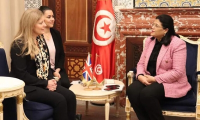 سفيرة المملكة المتحدة بتونس تؤكد حرص بلادها على مزيد دعم التعاون الثنائي مع تونس