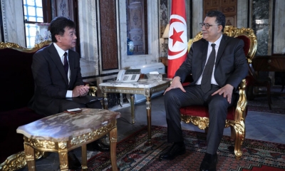 سفير اليبان بتونس يؤكد عزم بلاده مواصلة دعم تونس