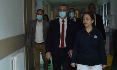 وزير الصحة في زيارة ميدانية إلى المستشفى الجامعي الطاهر صفر بالمهدية