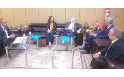تعزيز التعاون بين تونس و UNICEF فى الفترة القادمة  محور لقاء وزير الإقتصاد بالمدير الجديد لمكتب تونس