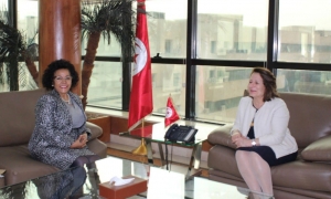 تطوير العلاقات التونسية الافريقية في القطاع الصناعي محور لقاء جمع وزيرة الصناعة مع المديرة التنفيذية لوكالة الاتحاد الأفريقي للتنمية