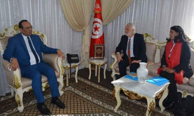 وزير الشّؤون الدّينية يستقبل رئيس مكتب اليونسيف في تونس
