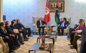 في اختتام زيارة الرئيس قيس سعيد إلى طرابلس: تأكيد على مزيد تعزيز العلاقات الليبية التونسية ودعم مسار ليبيا الديمقراطي