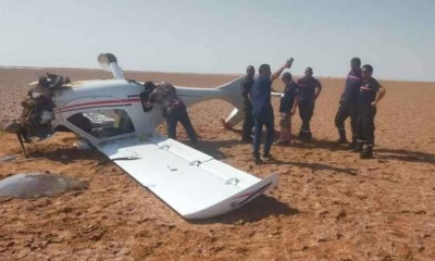 مصرع فرنسيين اثنين إثر اصطدام بين طائرتين سياحيتين جنوب تونس