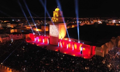 القيروان:  قبلة مئات الآلاف من التونسيين وحركية اقتصادية وسياحية تعم أرجاء المدينة ليلة الاحتفال بالمولد النبوي الشريف